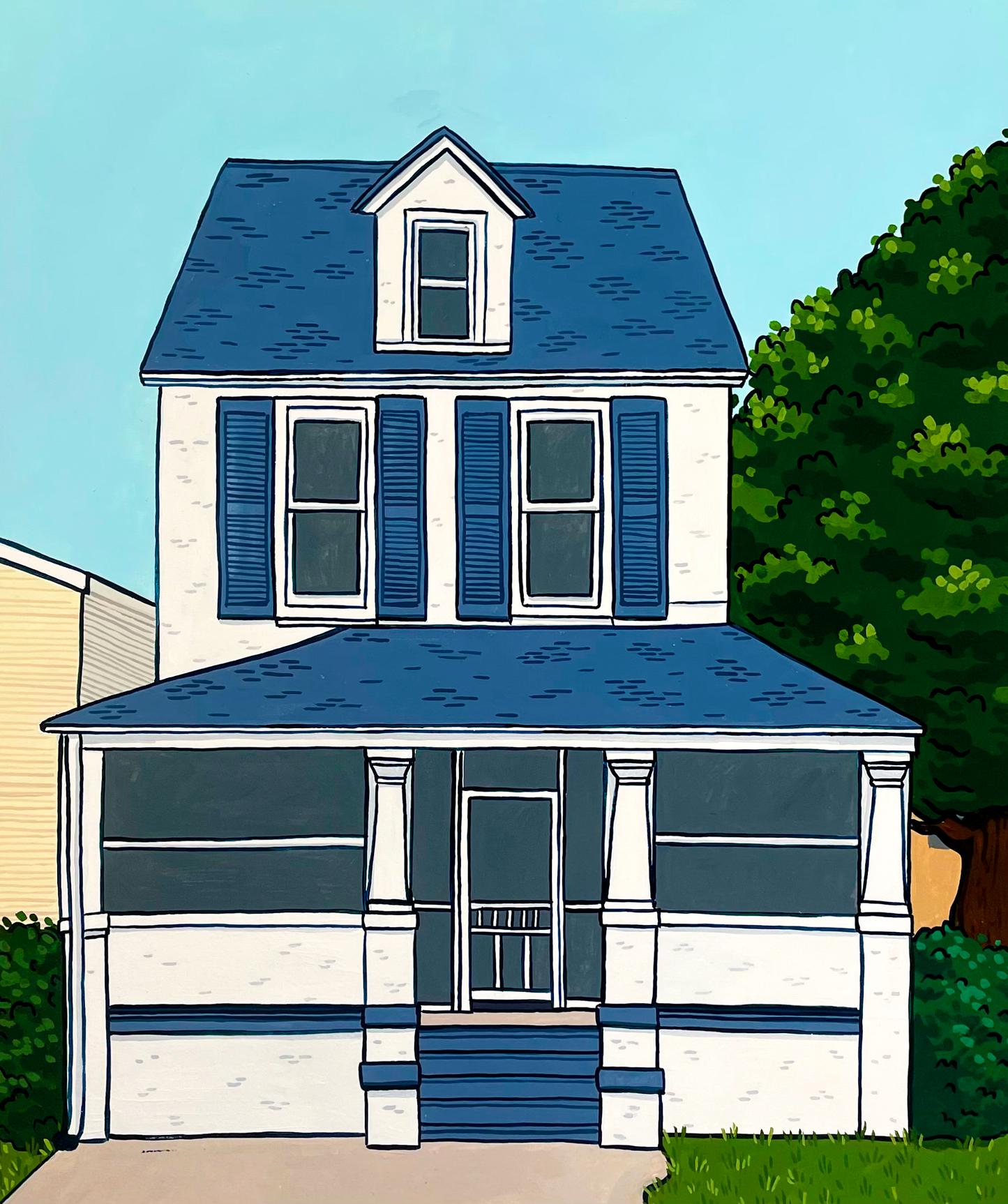 Custom House Portrait
