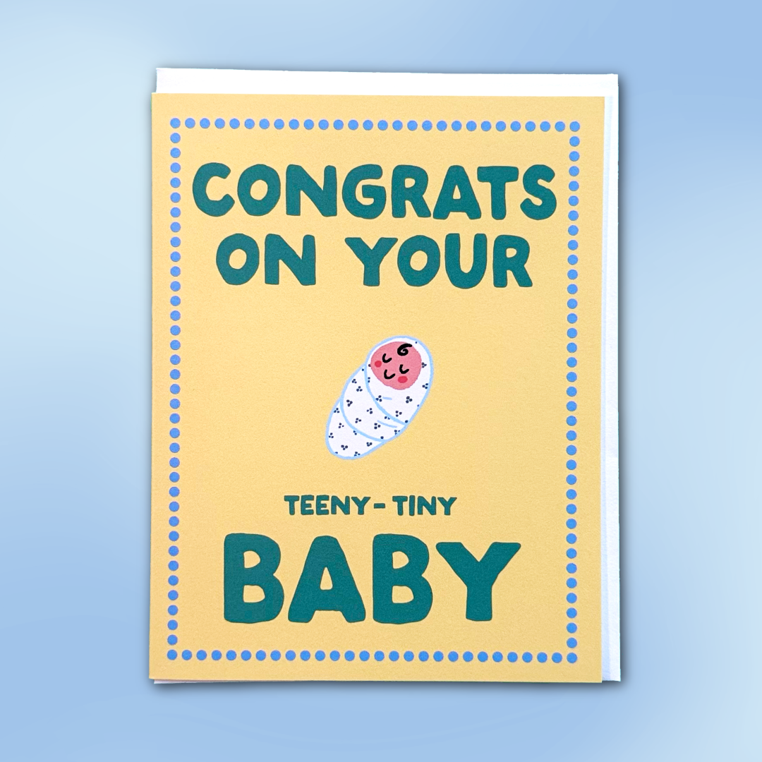 Teeny Tiny Baby Card