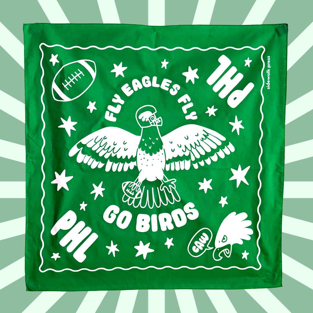 Go Birds Philadelphia Eagles Bandana