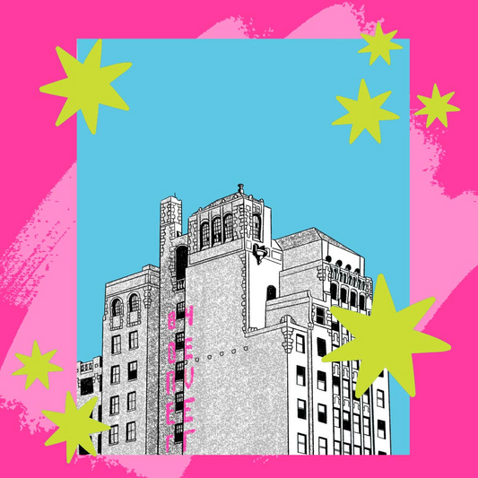 Beury Building Philly Art Print