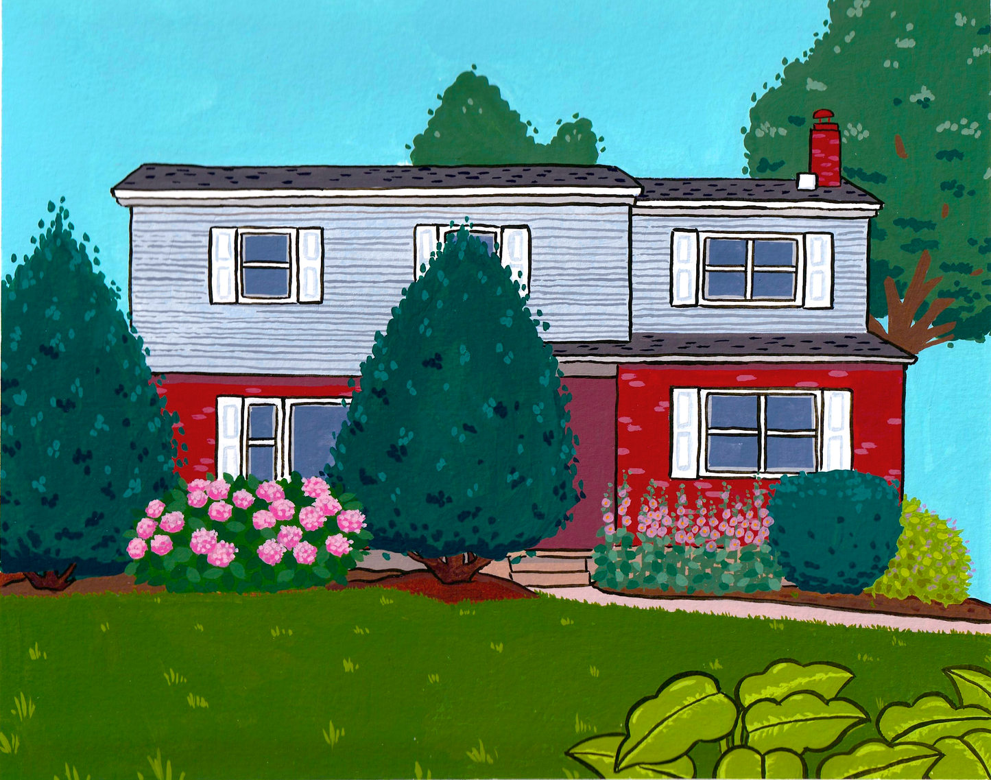 Custom House Portrait