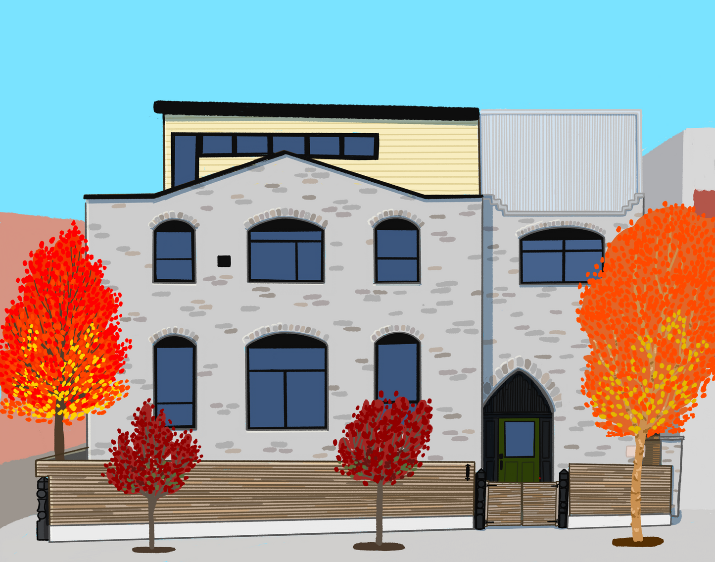 Custom House Portrait