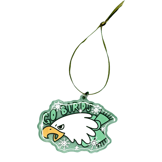 Go Birds Acrylic Ornament
