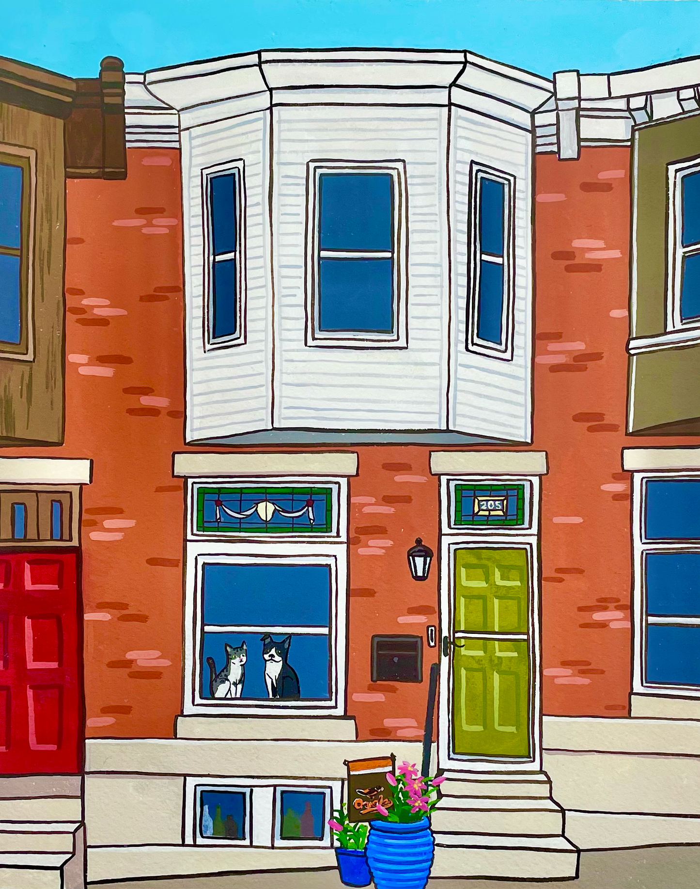 Custom House Portrait
