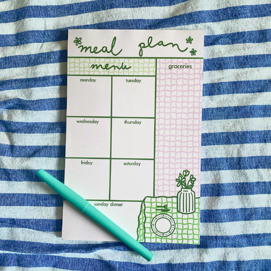 Meal Plan Notepad