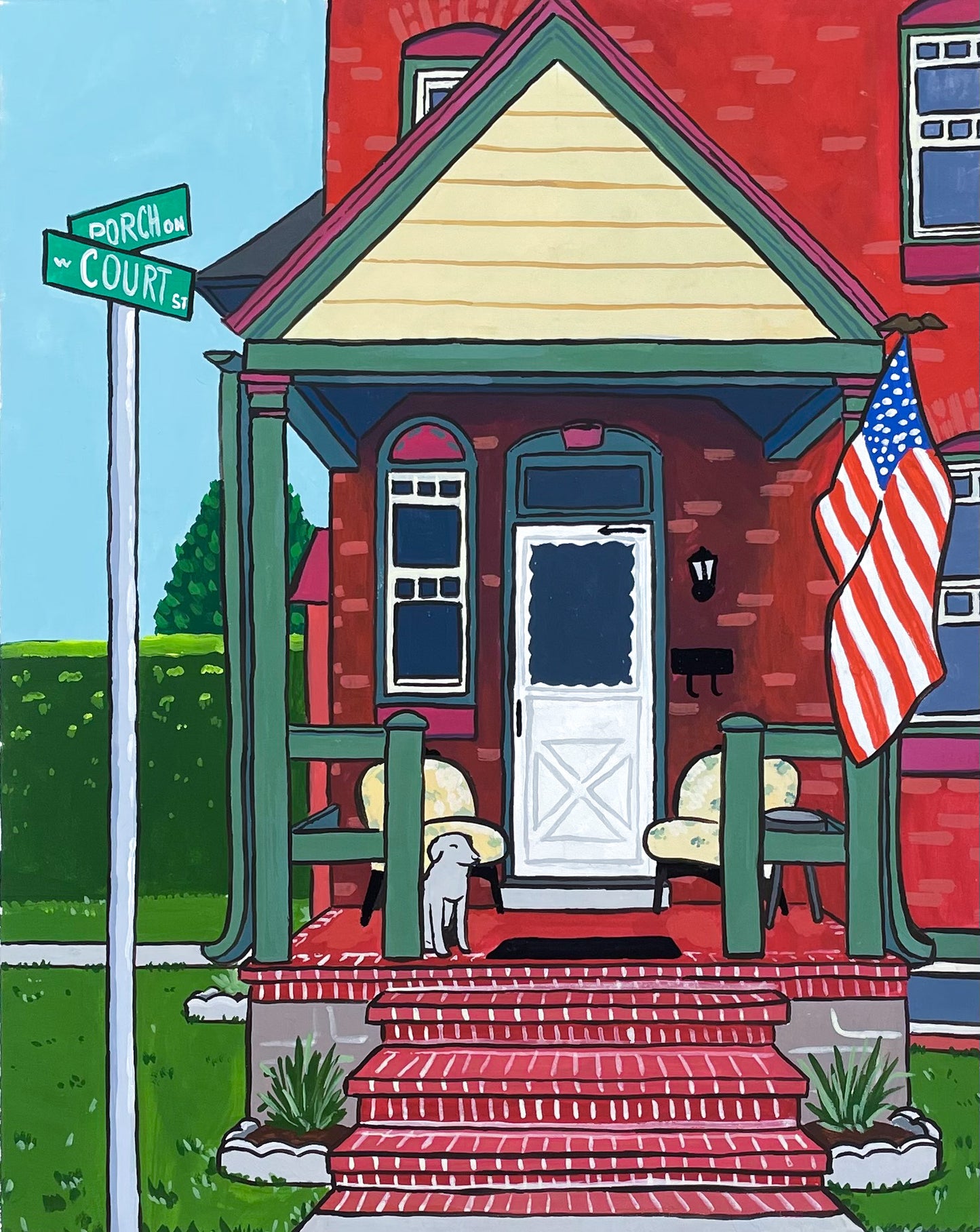 Custom House Portrait