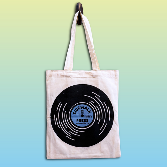 Sidewalk Press Record Tote