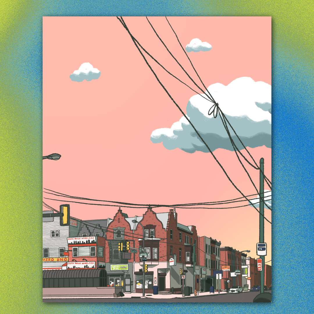Snyder Avenue Art Print