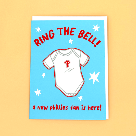 Phillies Fan Baby Card