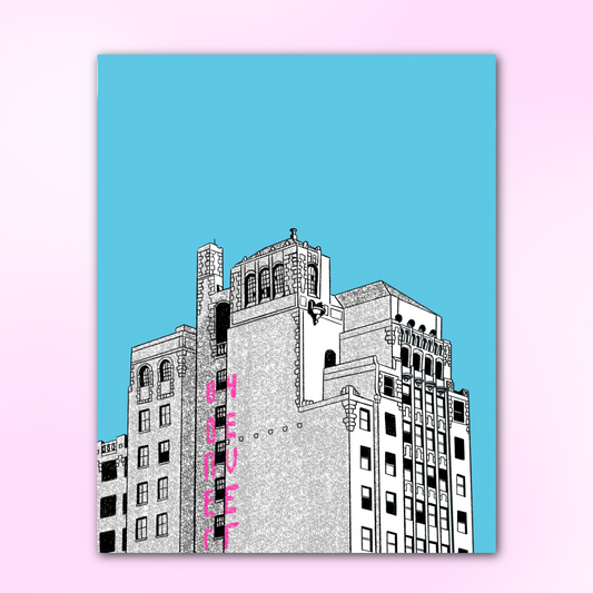 Beury Building Philly Art Print