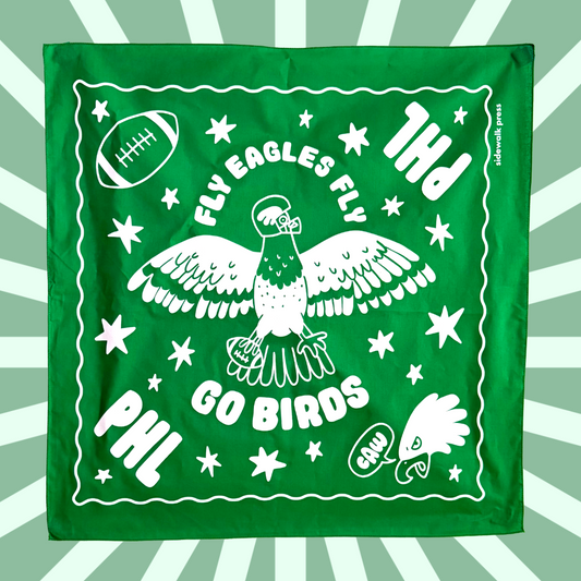 Go Birds Philadelphia Eagles Bandana