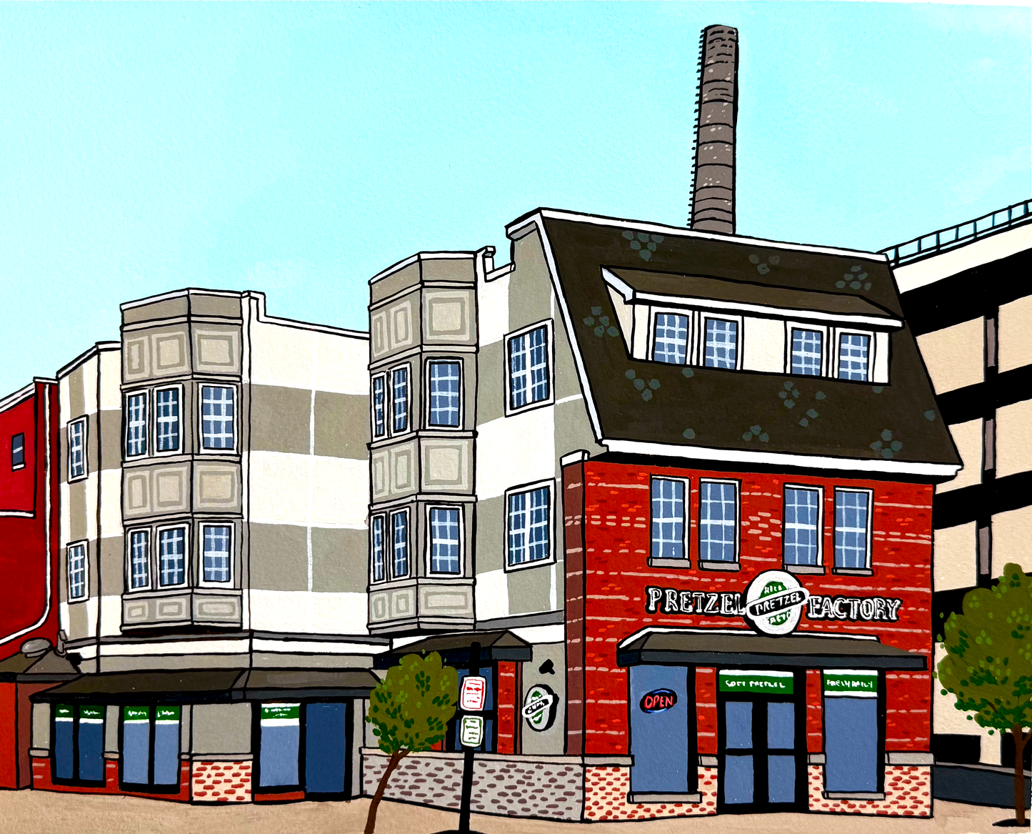 Custom House Portrait