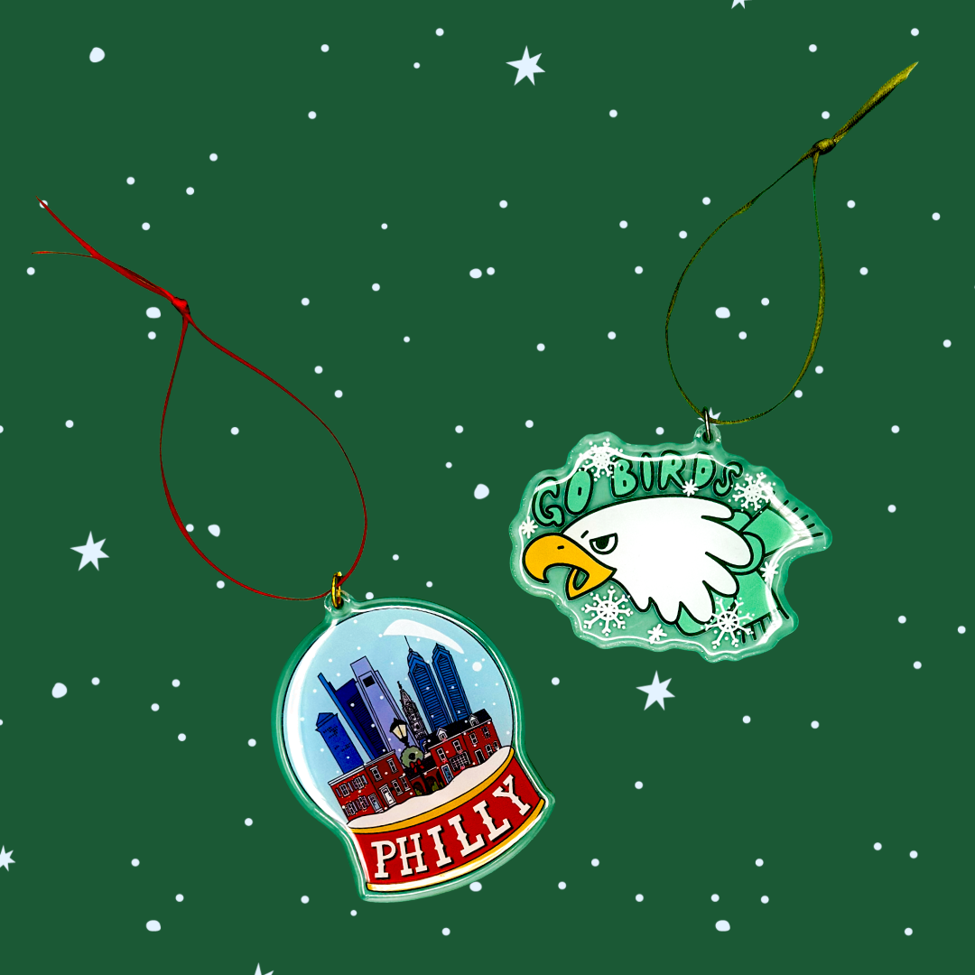 Go Birds Acrylic Ornament