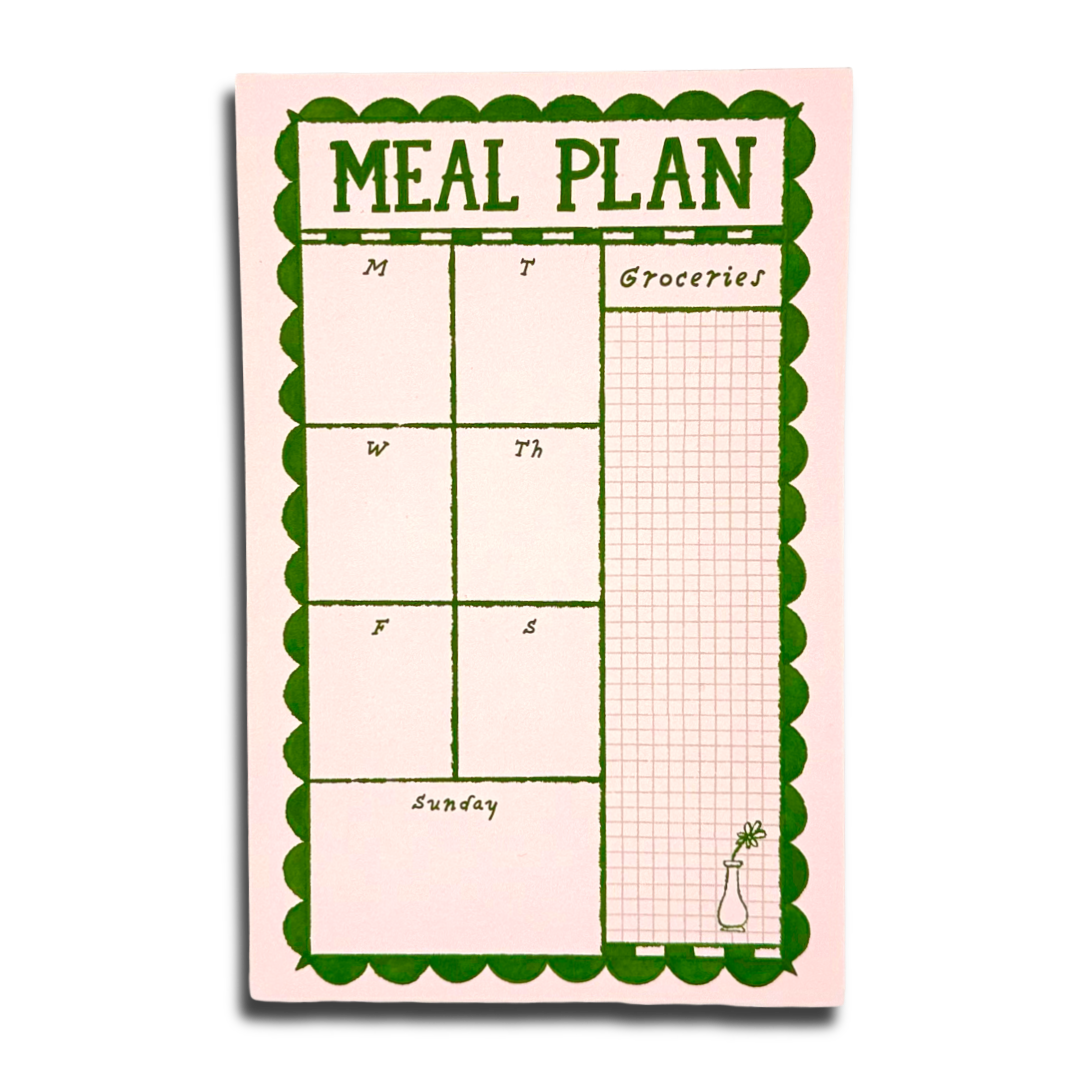Green Flower Meal Plan Pad