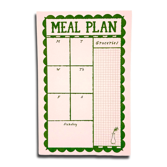 Green Flower Meal Plan Pad