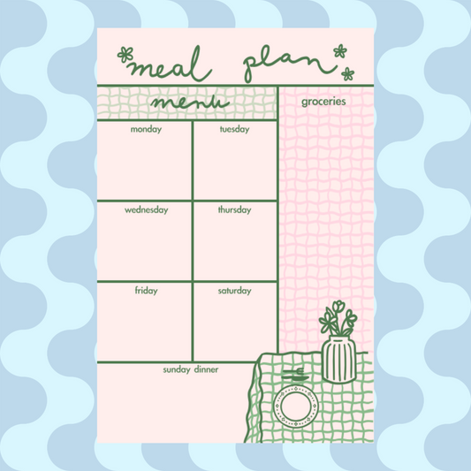 Meal Plan Notepad