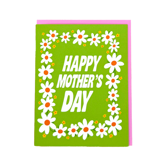 Flower Chain Mother's Day Greeting Card