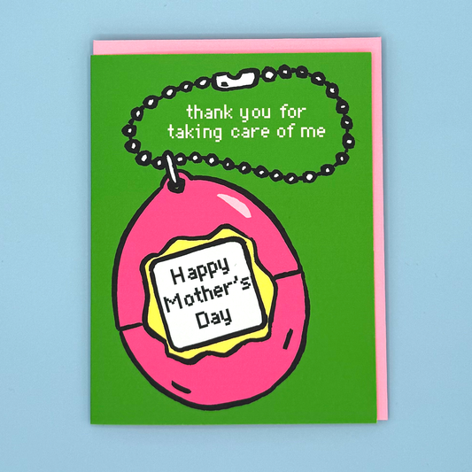 Digital Pet Mother's Day Greeting Card