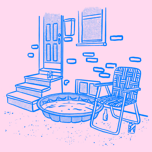 Pool Party Art Print