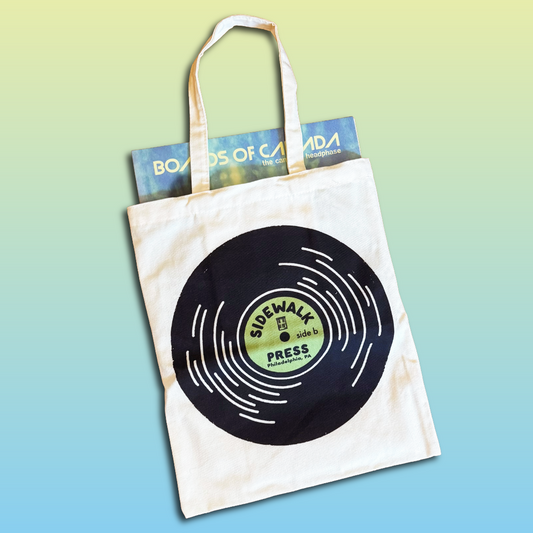 Sidewalk Press Record Tote