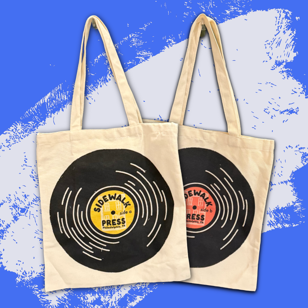 Sidewalk Press Record Tote