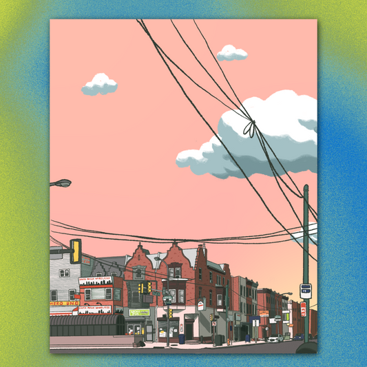 Snyder Avenue Art Print