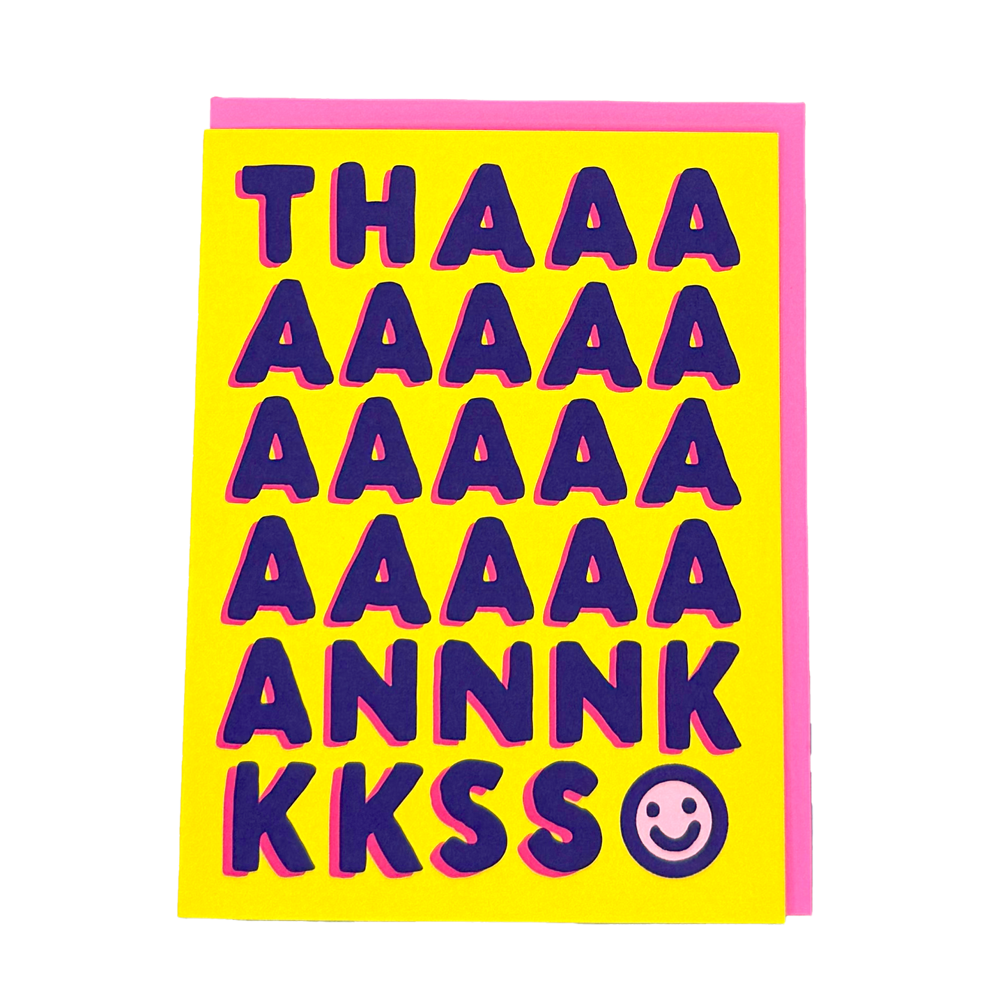 Thaaanks Thank You Card